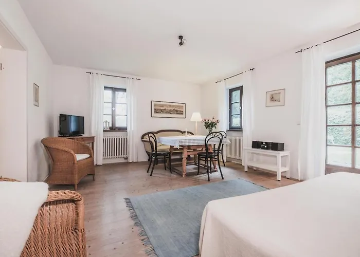 아파트 Gartenwohnung Tausendfreund Am Chiemsee *