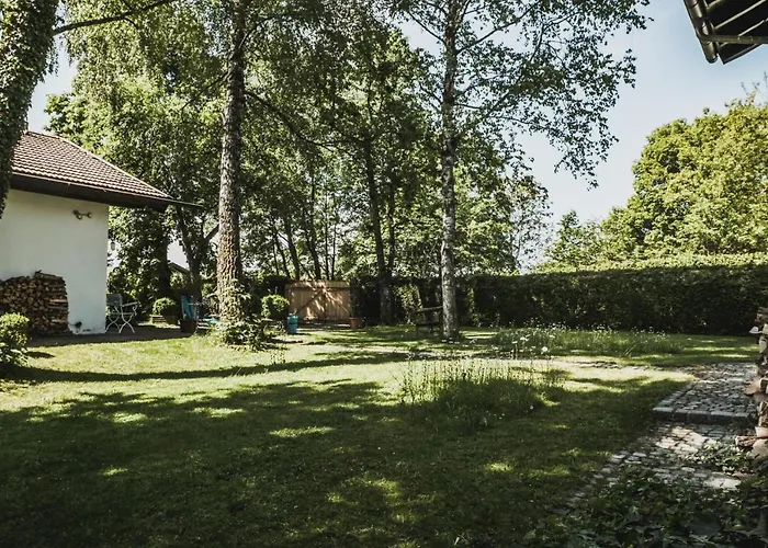 Gartenwohnung Tausendfreund Am Chiemsee 아파트 *