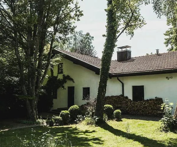 Gartenwohnung Tausendfreund Am Chiemsee 아파트